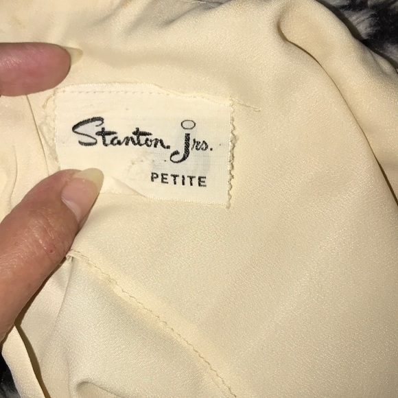 Stanton Jr.’s Petite Vintage 1960-70’s skirt and top with lace blazer - Picture 7 of 7